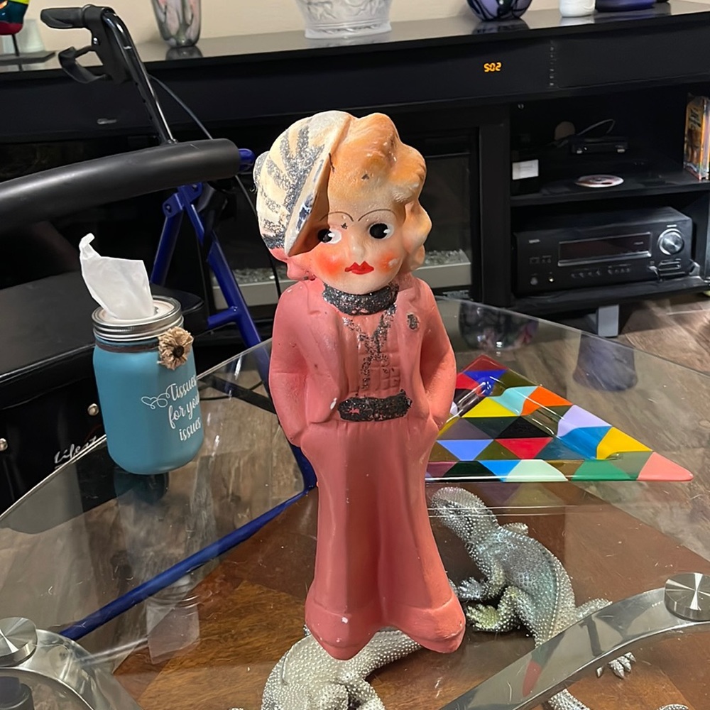 Vintage carnival doll